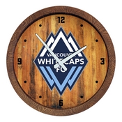 Vancouver Whitecaps FC: "Faux" Barrel Top Clock, MSVANC-560-01
