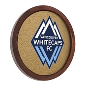 Vancouver Whitecaps FC: "Faux" Barrel Framed Cork Board, MSVANC-632-01