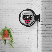D.C. United: Soccer Ball - Original Round Rotating Lighted Wall Sign, MSWASH-115-51