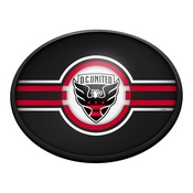 D.C. United: Oval Slimline Lighted Wall Sign, FNB-MSWASH-140-01A