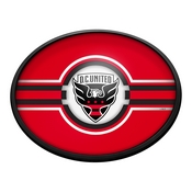 D.C. United: Oval Slimline Lighted Wall Sign, FNB-MSWASH-140-01A