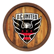 D.C. United: Weathered "Faux" Barrel Top Sign, MSWASH-240-03