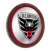 D.C. United: Barrel Top Framed Mirror Mirrored Wall Sign, FNB-MSWASH-245-01A