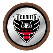D.C. United: Barrel Top Framed Mirror Mirrored Wall Sign, FNB-MSWASH-245-01A