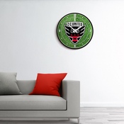 D.C. United: Pitch - Modern Disc Wall Clock, MSWASH-510-02