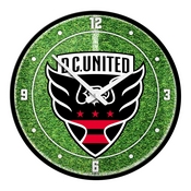 D.C. United: Pitch - Modern Disc Wall Clock, MSWASH-510-02