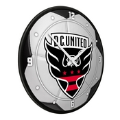 D.C. United: Soccer Ball - Modern Disc Wall Clock, MSWASH-510-51
