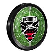 D.C. United: Pitch - Ribbed Frame Wall Clock, MSWASH-530-02