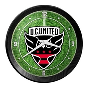 D.C. United: Pitch - Ribbed Frame Wall Clock, MSWASH-530-02