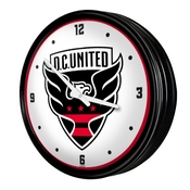 D.C. United: Retro Lighted Wall Clock, FNB-MSWASH-550-01A