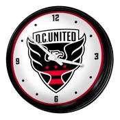 D.C. United: Retro Lighted Wall Clock, FNB-MSWASH-550-01A