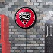 D.C. United: Retro Lighted Wall Clock, FNB-MSWASH-550-01A