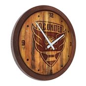 D.C. United: Branded "Faux" Barrel Top Clock, MSWASH-560-02