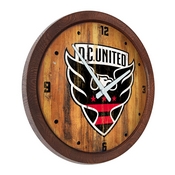 D.C. United: Weathered "Faux" Barrel Top Clock, MSWASH-560-03