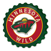 Minnesota Wild: Bottle Cap Wall Sign, NHMINN-210-01