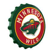 Minnesota Wild: Bottle Cap Wall Sign, NHMINN-210-01