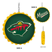 Minnesota Wild: Bottle Cap Dangler, NHMINN-220-01