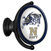 USNA Navy Midshipmen Rotating LED Team Spirit Wall Sign