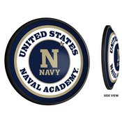 USNA Navy Midshipmen Slimline Illuminated Team Spirit Wall Sign-Round