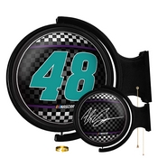 Alex Bowman: Original Round Rotating Lighted Wall Sign, NAAB48-115-01