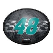Alex Bowman: Finish Line - Oval Slimline Lighted Wall Sign, NAAB48-140-01