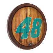 Alex Bowman: Weathered "Faux" Barrel Top Sign, NAAB48-240-03