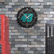 Alex Bowman: Bottle Cap Wall Clock, NAAB48-540-01