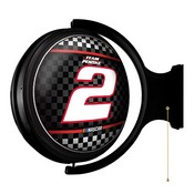 Austin Cindric: Original Round Rotating Lighted Wall Sign, NAAC02-115-01