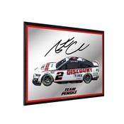 Austin Cindric: Framed Mirrored Wall Sign, NAAC02-265-01