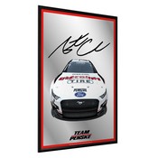 Austin Cindric: Head On - Framed Mirrored Wall Sign, NAAC02-275-01
