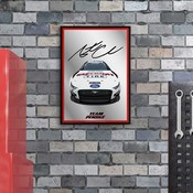 Austin Cindric: Head On - Framed Mirrored Wall Sign, NAAC02-275-01