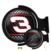 Austin Dillon: Original Round Rotating Lighted Wall Sign, NAAD03-115-01