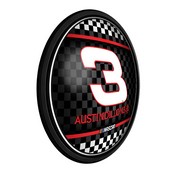 Austin Dillon: Round Slimline Lighted Wall Sign, NAAD03-130-01