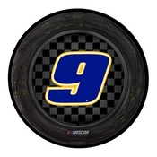 Chase Elliott: Tire Framed - Modern Disc Wall Sign, NACE09-230-01