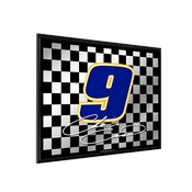 Chase Elliott: Checkered Flag - Framed Mirrored Wall Sign, NACE09-265-02