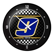 Chase Elliott: Checkered Flag - Modern Disc Wall Clock, NACE09-510-03