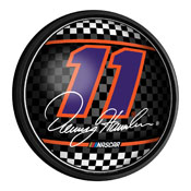 Denny Hamlin: Round Slimline Lighted Wall Sign, NADH11-130-01