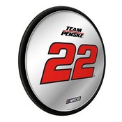 Joey Logano: Modern Disc Mirrored Wall Sign, NAJL22-235-01