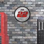 Joey Logano: Modern Disc Mirrored Wall Sign, NAJL22-235-01