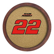 Joey Logano: Mirrored Barrel Top Cork Note Board, NAJL22-632-01