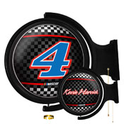 Kevin Harvick: Original Round Rotating Lighted Wall Sign
