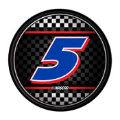 Kyle Larson: Checkered Flag - Modern Disc Wall Sign, FNB-NAKL05-230-02A
