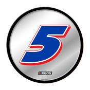 Kyle Larson: Modern Disc Mirrored Wall Sign, NAKL05-235-01