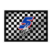 Kyle Larson: Checkered Flag - Framed Mirrored Wall Sign, NAKL05-265-02