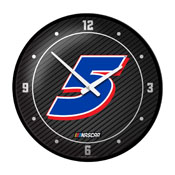 Kyle Larson: Modern Disc Wall Clock, NAKL05-510-01