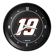 Martin Truex, Jr.: Ribbed Frame Wall Clock, NAMT19-530-01