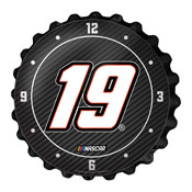 Martin Truex, Jr.: Bottle Cap Wall Clock, NAMT19-540-01