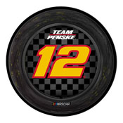 Ryan Blaney: Tire Framed - Modern Disc Wall Sign, NARB12-230-01