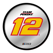 Ryan Blaney: Modern Disc Mirrored Wall Sign, NARB12-235-01