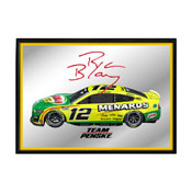 Ryan Blaney: Framed Mirrored Wall Sign, NARB12-265-01